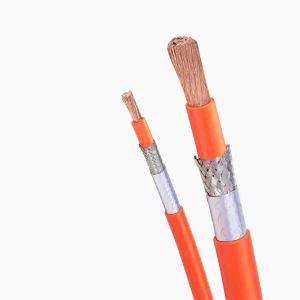 Welding Cable Flexible Red Black Rubber Welding Cable