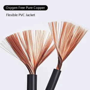 Welding Cable PVC Insulated PVC Jacket 600V Industrial Use Soft Copper Core Welding Wire