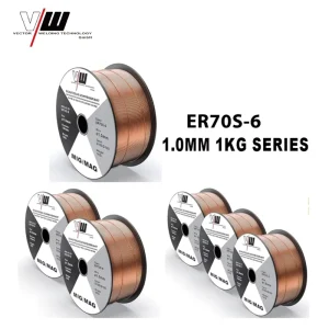 Welding Wire 220v 0.8mm/1.0mm Flux Cored Wire 1kg ER70S-6 for NO Gas MIG MAG Welding Machine
