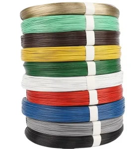 Wire Manufacturer Anti Aging Black Iron Wire Coated With Plastic Wire for Fence PVC Coated Wire PVC Wire PE Wire