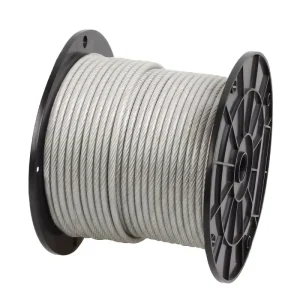 Wire Rope 6X7+FC 6X19 Multi Stranded Cable Rope Galvanized Steel Wire Rope Cable Rope for Fence Construction Sling Rope