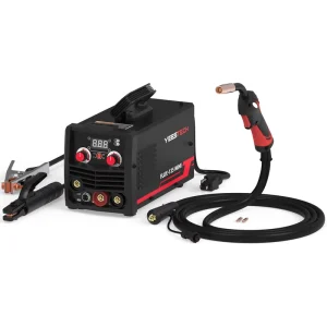 YEESTECH FLUX 135 MINI 135Amp MIG Welder 110V Flux Core Gasless Solid Wire Welder 3 in 1 MIG Lift TIG Stick Welding Machine