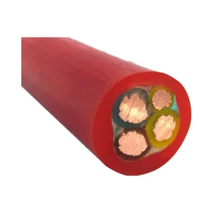 YGC 450/750V Copper Welding Power Cable Flexible Rubber Sheathed Silicone Insulated for Industrial and Mobile Applications