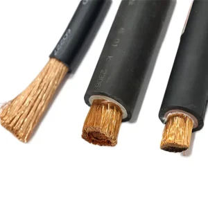 YH Insulated Welding Cable 16mm2 35mm 50mm2 450/750V Flexible Single-Core Rubber Welding Cable for Welding Machine