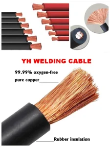 YH YHF Welding Cable 16 95mm2 High Quality Welding Cable