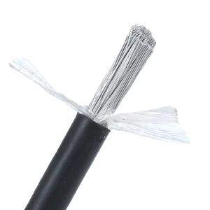 YHL Aluminum Alloy Flexible Rubber Sheath Welding Cable Custom Length Black