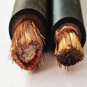 flexible copper conductor rubber compound insulated welding cable