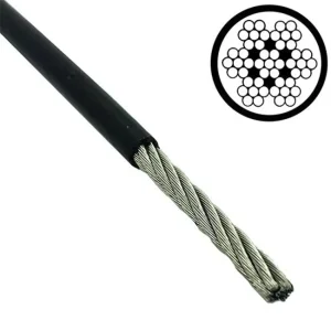 1*7 1*19 7*7 7*19 PVC Coated Stainless Steel Wire Rope Steel Cable