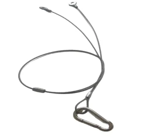 1.5mm Galvanized Steel Wire Rope Assembly with Alloy Lugs 7×19 & 7×7 Models Welding Service Included