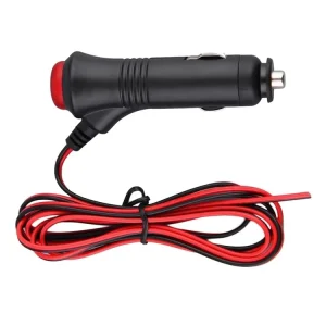 12V Car Cigar Lighter Plug Korea Cigarette Lighter Plug With on Off Switch 12 Volt Car Lighter Adapter Cable