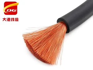 16mm² 25mm² 35mm² 50mm² 70mm² Industrial Welding Cable Super Flexible Copper Conductor EPDM EPR Rubber Welding Cable Manufacturer