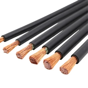 1x16mm² 1x25mm² 1x35mm² 1x50mm² 1x70mm² Copper Welding Cable H01N2 D H01N2 E Outdoor Weatherproof Welding Lead EN50525-2-81