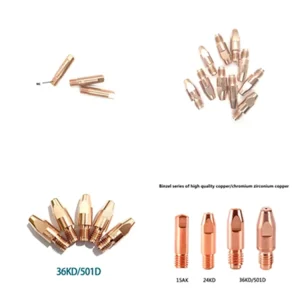24 Copper Contact Tip Essential MiG Welding Torch Accessories for Precision Welding