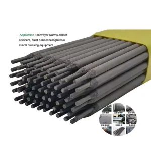 24CR Plant HRC 64 Heavy Coated Surfacing Hardfacing Chrome Welding Electrode Rod AWS A5.13 Efecr-A1 4mm OBM