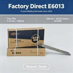 3/16″ E6013 Welding Sticks 5.0mm J421 Mild Steel Welding Rod for Large Scale Structural Fabrication China Custom