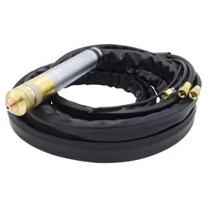 300B CNC Plasma Cutting Torch with Water Cooling System Straight Design Fine Cutting Welding Air Gas Compatible Torch