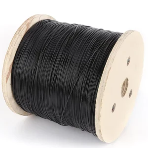 3mm 5mm 7×19 Flexible PU TPU Black Coated Galvanized Steel Wire Rope Pulley Gym Cable Assembly Fitness Equipment Cable