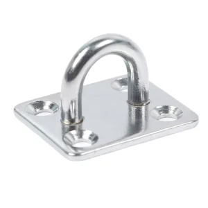 5mm 6mm 8mm Square Oval Diamond Pad Eye Hook Plates Stainless Steel 316 Shade Sail Accessories