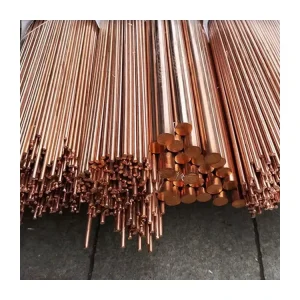 8mm 12mm 16mm Diameter Copper Earth Bar C12100 C1100 Pure Copper Bar Copper Ground Rod