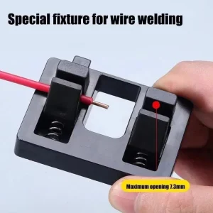 ABS Heat Resistant Thin Cable Fixing Clamp Welding Soldering Station Wire Fixture Holder for Electronic Repair