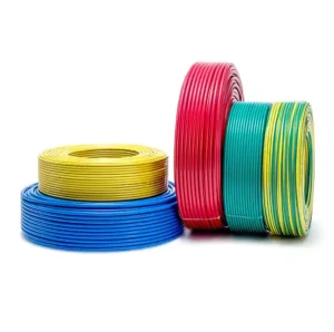 AWG 2/0 4/0 50mm2 70mm2 Supper Flex Oxygen Free Copper PVC Double Insulated Welding Cable