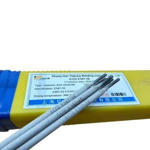 AWS A5.4 E347-16 Austenite Stainless Steel Welding Electrodes 3kg MOQ Strong Arc
