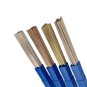 BCuP-4 Silver Brazing Rod BCu89PAg 5% Low Silver Welding Electrode Round and Flat