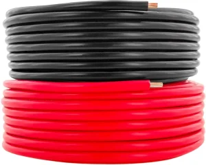 Battery Cable Flexible Copper Conductor 1 0 Gauge 2 0 Gauge Power Cable