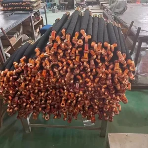 CNC Welding Equipment Water Cooled Copper Cables Kickless Cable And Secondary Cables For Portable Spot Welding Machine Gun