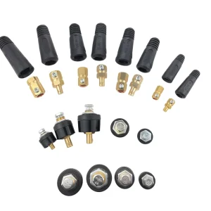 Cable Plug and Cable Socket of TIG Welding Torch Accessories Male and Female Cable Jointor Plug Socket Series