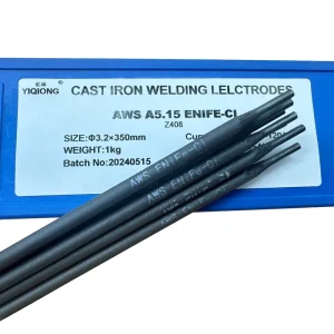 Cast Iron Z408 Welding Electrode ENi-CI Pure Nickel Rod Gray/Ductile Iron Repair 3.2mm X 350mm AWS A5.15
