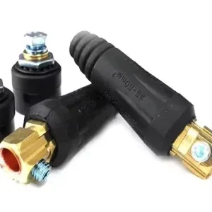 Connector Plug and Socket for Welding Machine with 10-25/35-50/50-70 Welding Quick Cable Connector