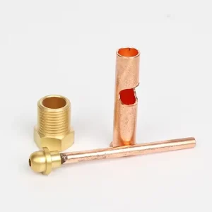 Copper Front Cable Connector for WP26 Tig Welding Torch Three Piece Suit Essential Welding Soldering Supply