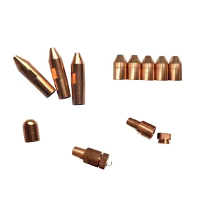 Copper Spot Tip Electrode Welding Tips Caps