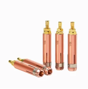 Copper Stud Welding Chuck Head Precision CNC Machined Industrial Grade Welding Accessory for Shop Weld Guns