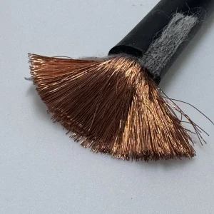 Copper-core Rubberized Flexible Cable for Welding Machines 16 25 35 50 70 95 120mm2 YH for Welding Torches