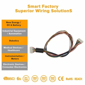 Custom Copper Wiring Harness Cable Assembly with Ultrasonic Welding for Computer Motorcycle Industrial Equipment