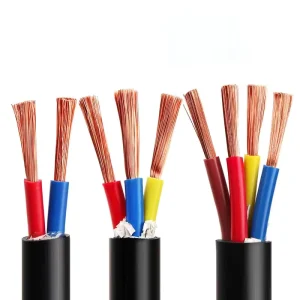 Custom High Voltage Power Cable 3 5core 3×2.5 5*6.0mm XLPE Insulation PVC Jacket Pure Copper 300V Construction Use Class C Flame