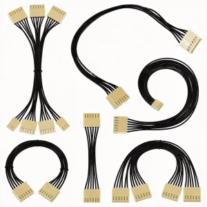Custom IoT Wiring Harness Assembly Nylon Rubber Flexible Cable 95mm2 Cable Grip Heavy Duty Machinery for Motorcycle Automobile