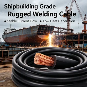 Custom Stranded Welding Cable Copper Core Welding Wire Twisted Strands for Construction Mobile Welder Wiring Layout