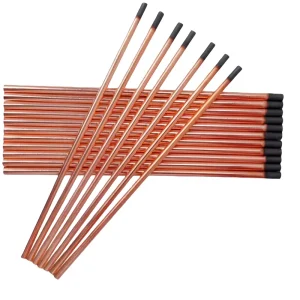 DC Air Arc Gouging Machine Carbon Graphite Electrode 4-12mm Copper-Plated Gouging Rods