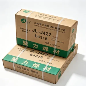 DC-Operated JL-J427 Welding Electrode E4315 Rod with Smooth Slag Removal for Factory Fabrication and Steel Connection Work