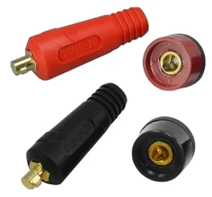 Dinse-Style Quick Fitting TIG Welding Cable Panel Connector Socket Set 200Amp DKJ10-25 DKZ10-25 Soldering Supplies