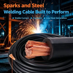 Direct Factory Welding Cable 25 Gauge Welding Wire High Conductivity Wire for Furniture Factory Welding Line Layout