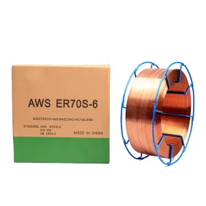 ER70S-6 0.8mm 0.9mm 1.0mm 1.2mm 1.6mm MIG Welding Wire Carbon Steel AWS A5.4 DC/AC Solid Wire Supplies Factory