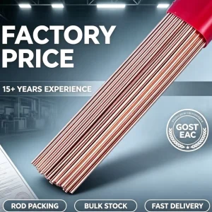 ER70S-6 TIG Rod 2.4mm 1kg 5kg 20kg Filler Welding Rod Varilla TIG Vareta AWS A5.18 Mild Steel CE Certified China