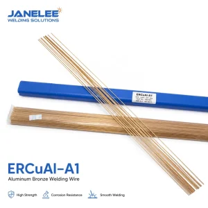 ERCuAl-A1 Aluminum Bronze MIG Rod AWS A5.7 Certified 1.0-1.2mm Diameter Pure Argon Shielding for Marine Heavy Duty