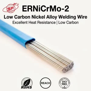 ERNiCrMo 2 Low Carbon Nickel-chromium-molybdenum Alloy Argon Arc Welding Wire ISO Certified 2.4mm Welding Rod