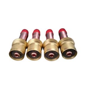 ESSEN TIG Torch Gas Lens WP17 18 26 QQ150A QQ300A Parts Argon Arc Welding Brass Large Short Combination