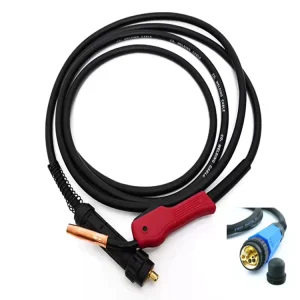 European 15AK Copper Carbon Dioxide Gas Shielded Welding Torch for MIG Welding and Accessories